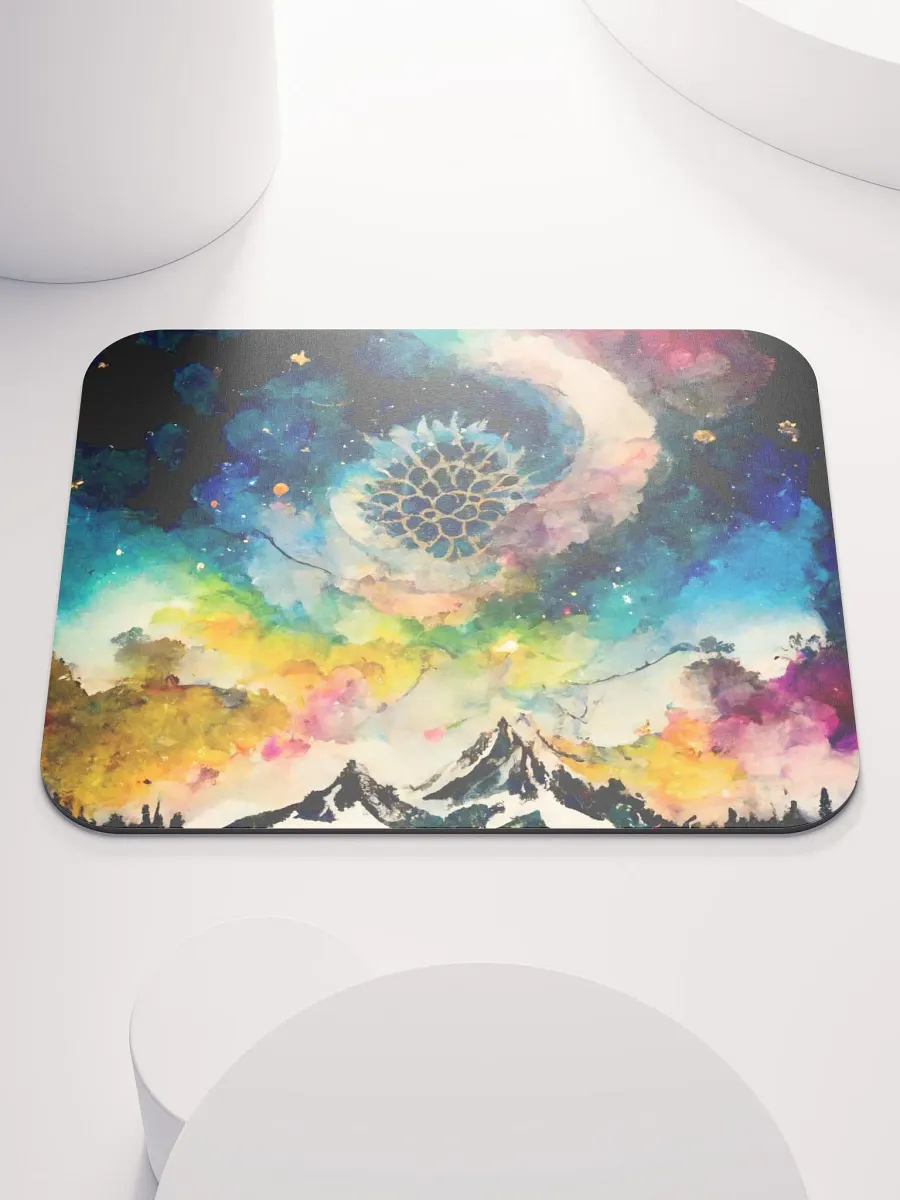 Celestial Floral Mouse Pad product image (1)