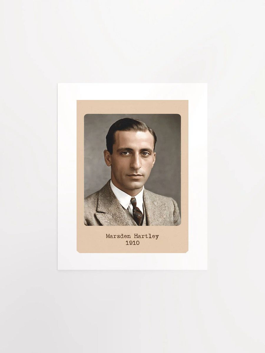 Marsden Hartley 1910 - Print product image (1)