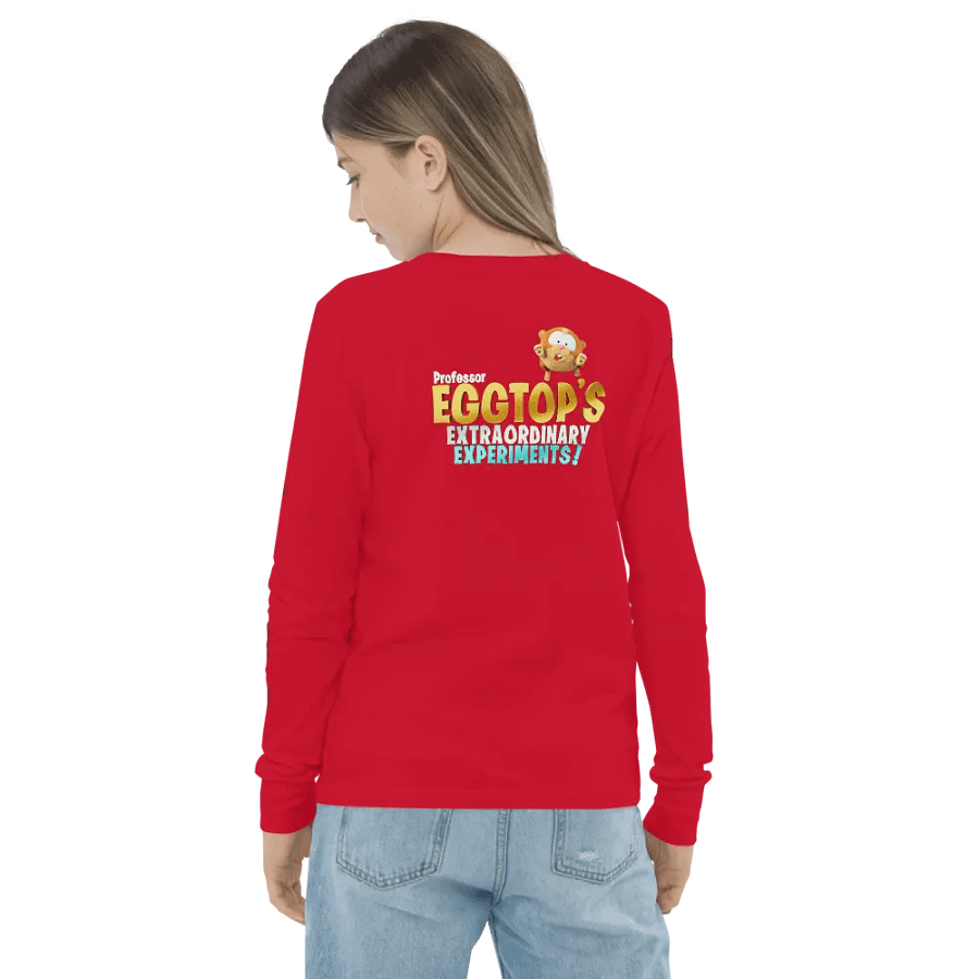 Prof. Eggtop's and Gerald youth Long Sleeve 100% cotton Tee product image (24)
