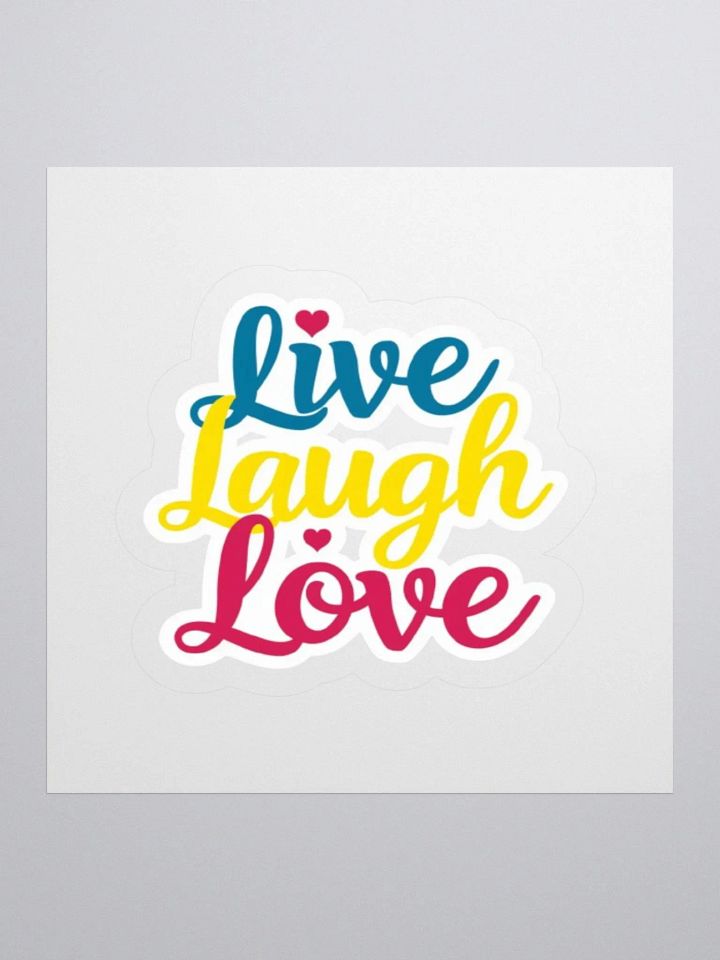 Live Laugh Love Sticker product image (1)