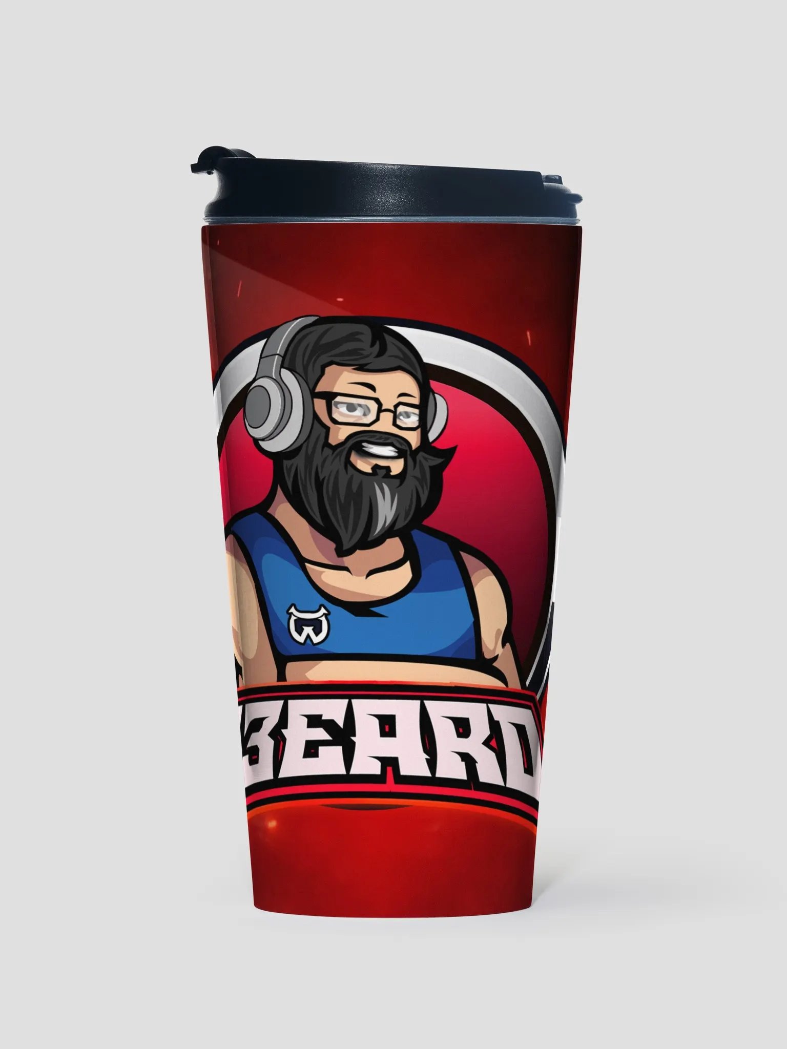 I3eard’s Blastin Travel Mug - Bang Bang Red product image (1)