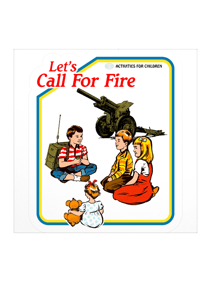Call For Fire Sticker product image (3)