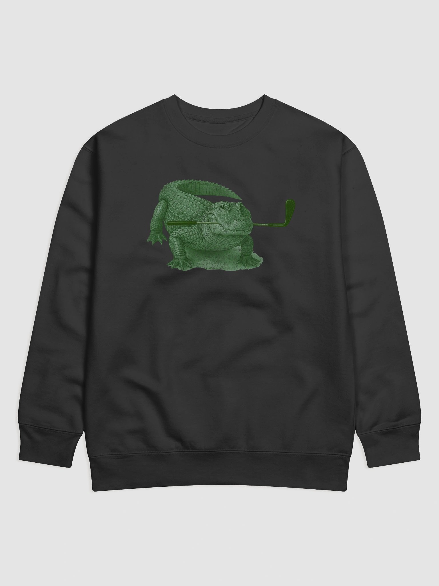 Golfing Gator Premium Sweatshirt product image (2)