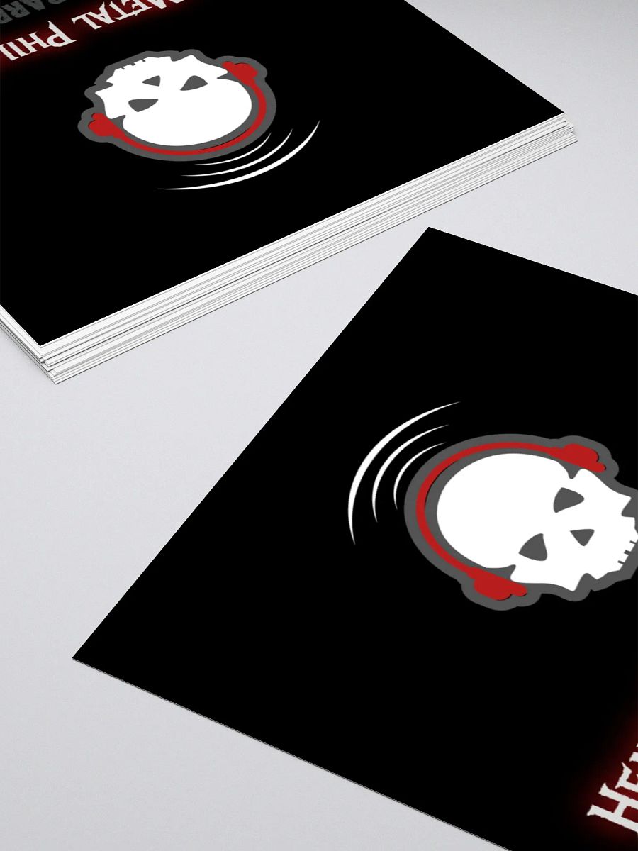 Classic Skull Logo Sticker! product image (10)