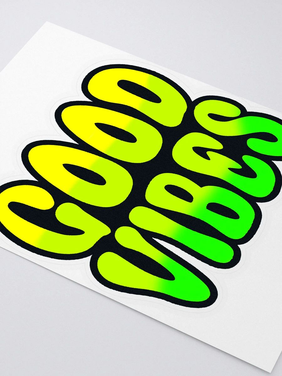 Good Vibes Large Sticker product image (3)