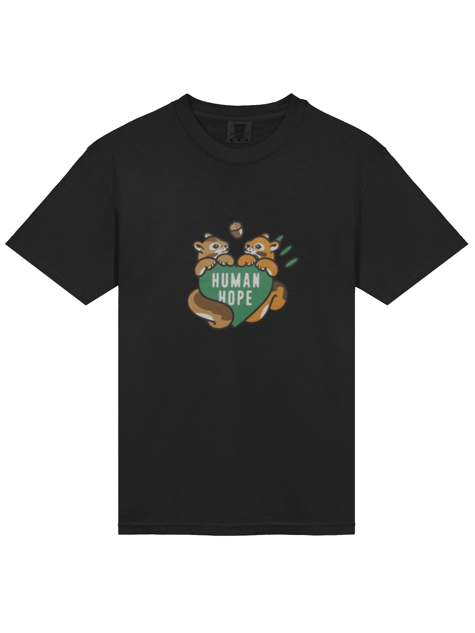 Human Hope Graphic T Shirt Black product image (1)