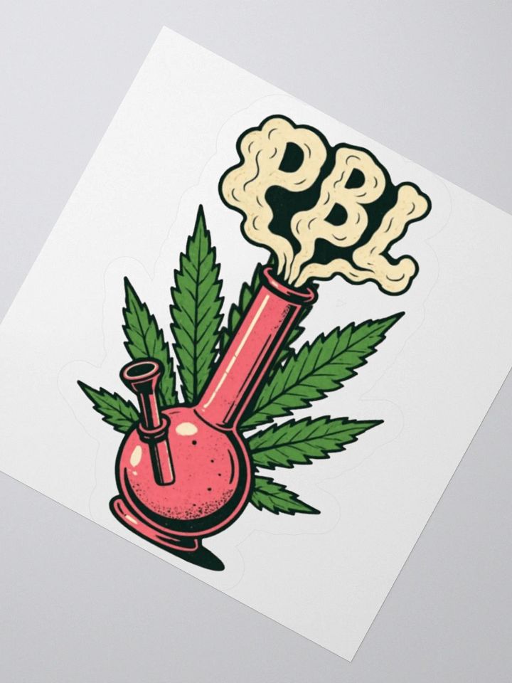 Pink Bong Ladies Sticker product image (4)