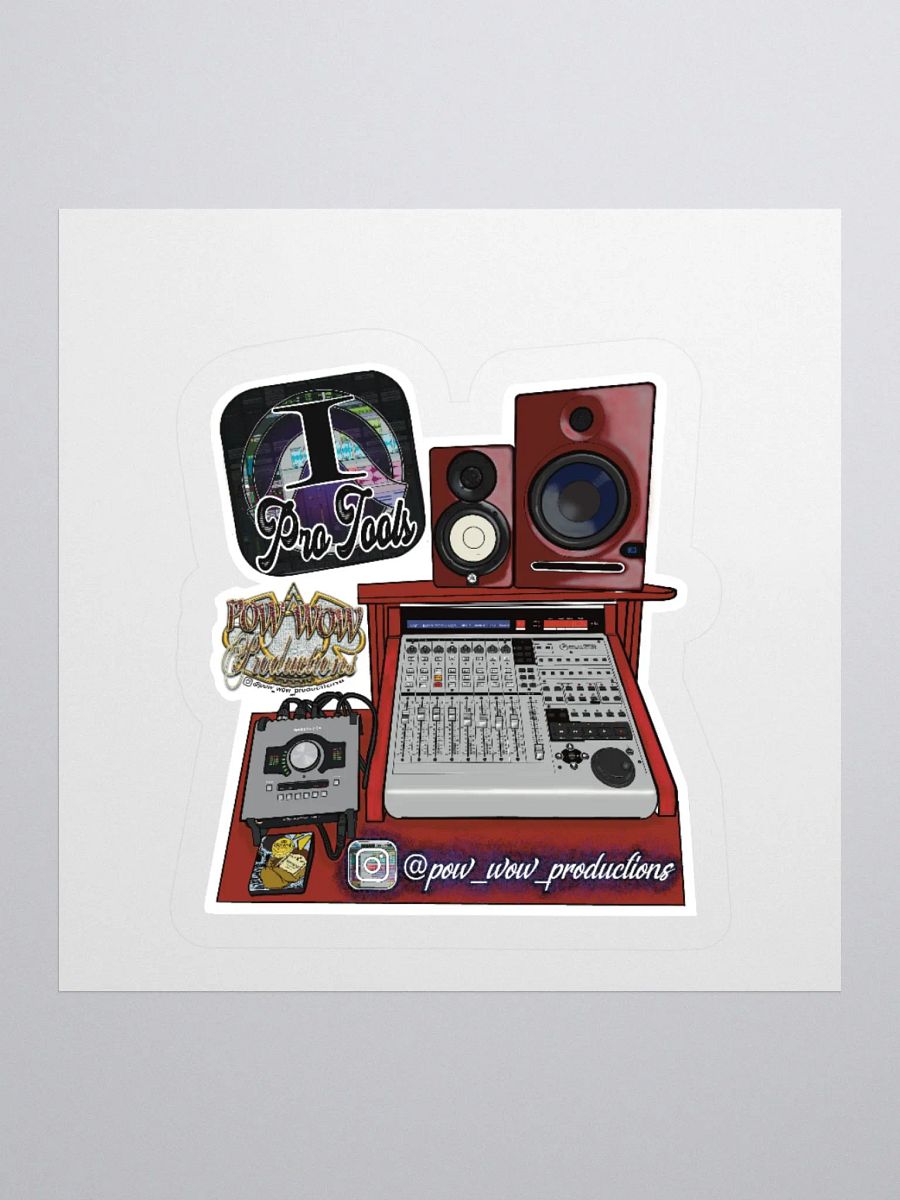 PowWow Studio Sticker product image (1)