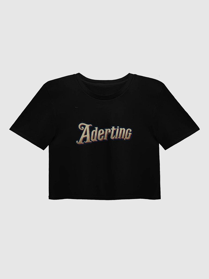 Vintage Aderting Crop Top product image (1)