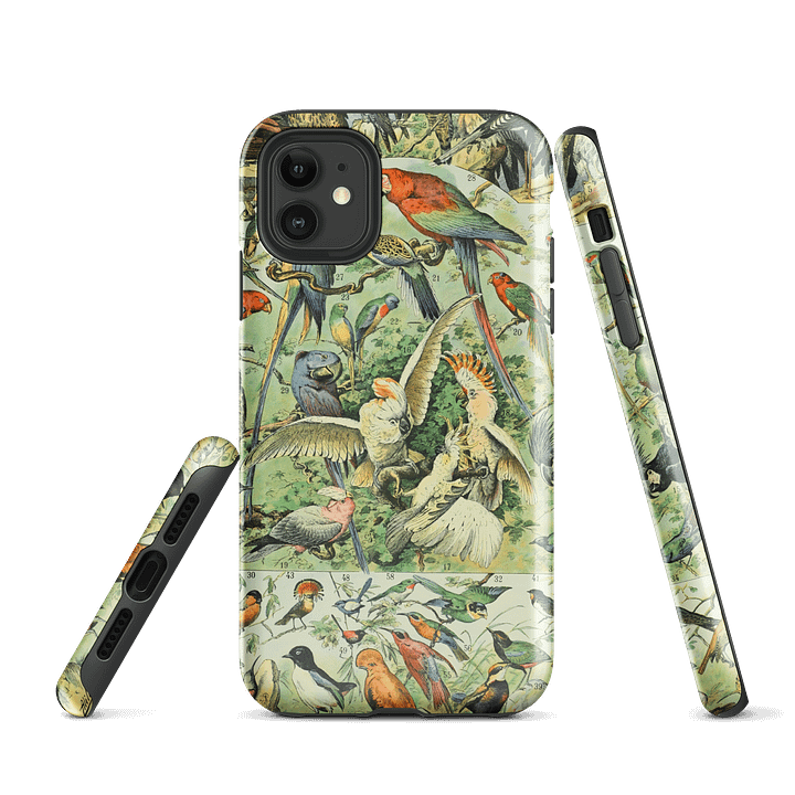 Tropical Birds iPhone® Tough Case product image (1)