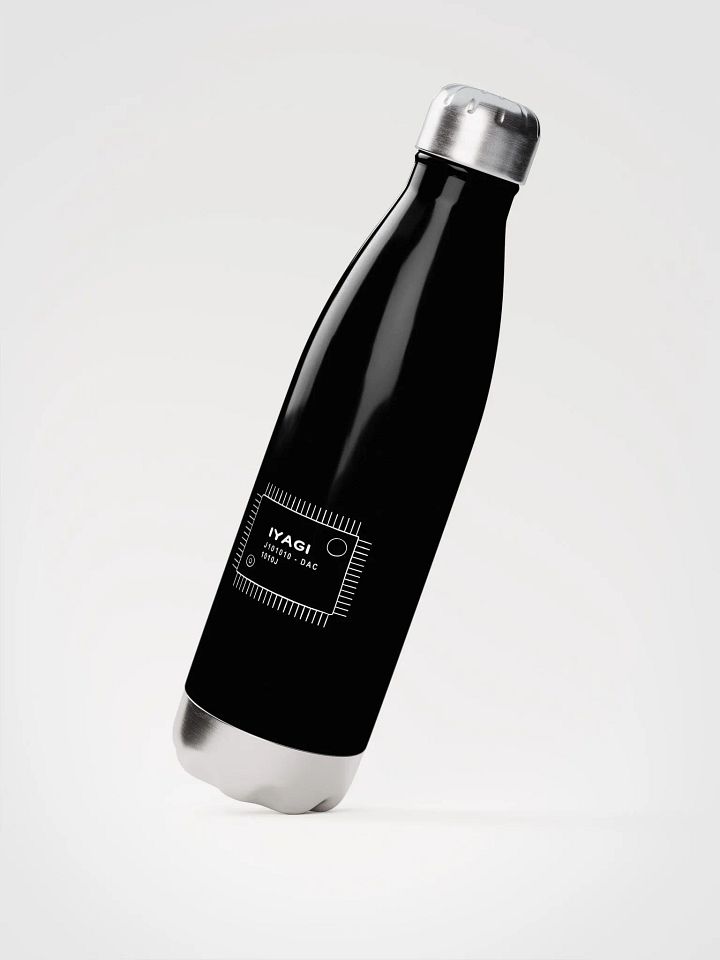 iyagi DAC Chip Stainless Water Bottle (black) product image (1)