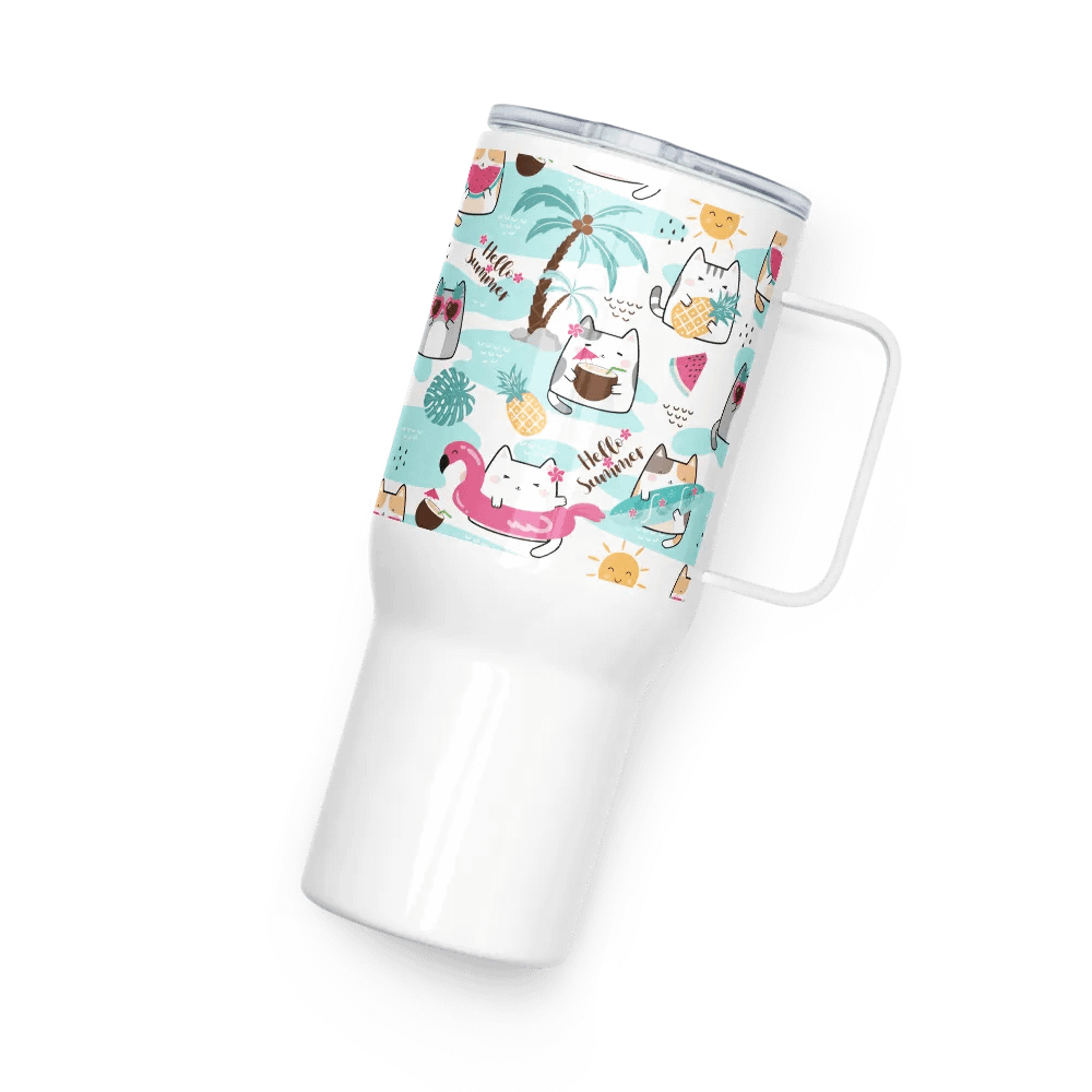 Hello Summer 20oz Stainless Steel Tumbler product image (9)