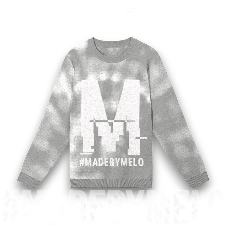 Twisted Grey MELO - Knit Sweater [Classic] | #MadeByMELO product image (1)