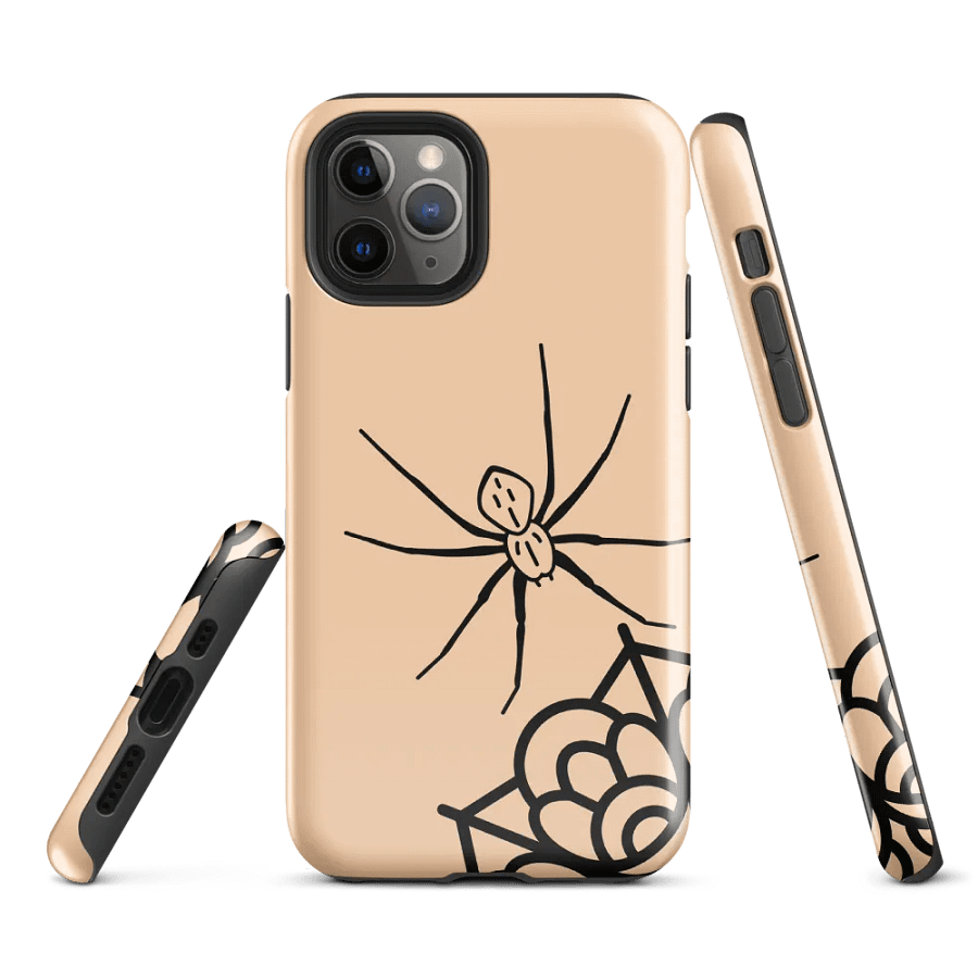 Minimalist Spider Web Phone Case product image (2)