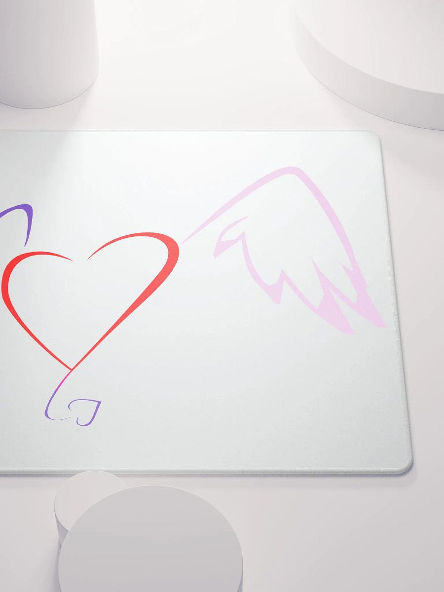 Winged Heart Mousepad product image (9)