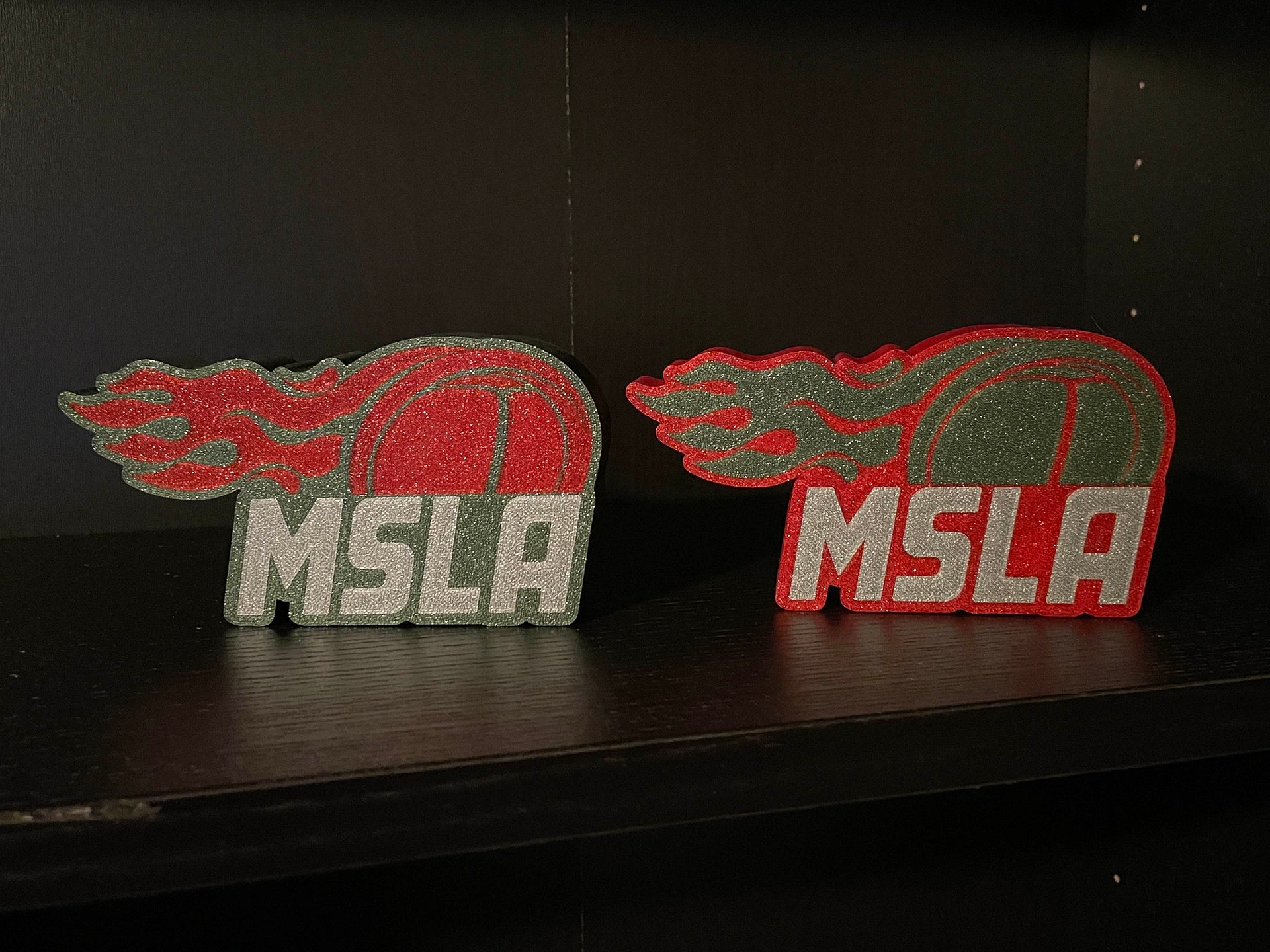 MSLA Racing Logo Lightbox - Christmas Green, Small product image (3)
