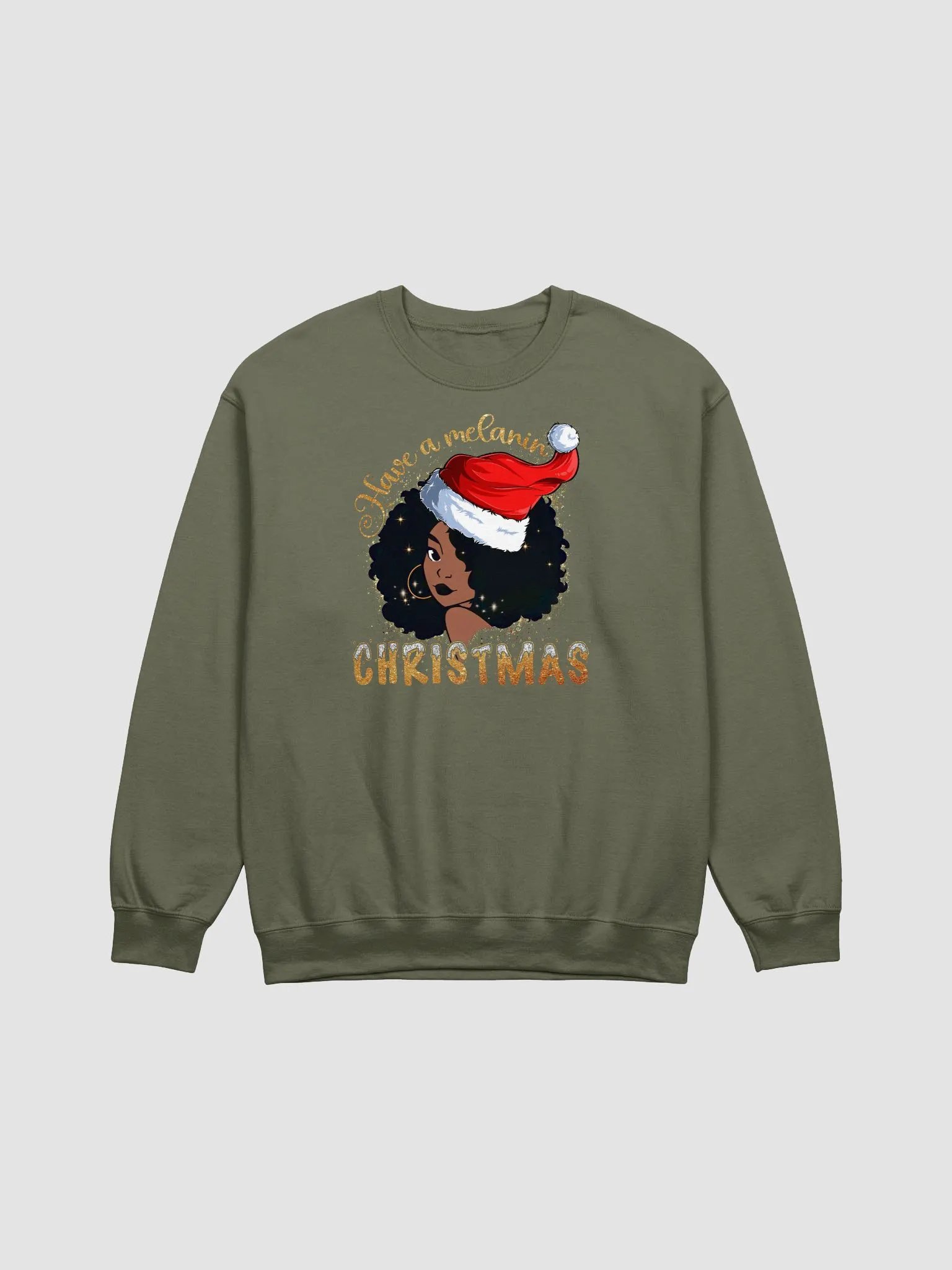 Melanin Christmas Crewneck product image (10)