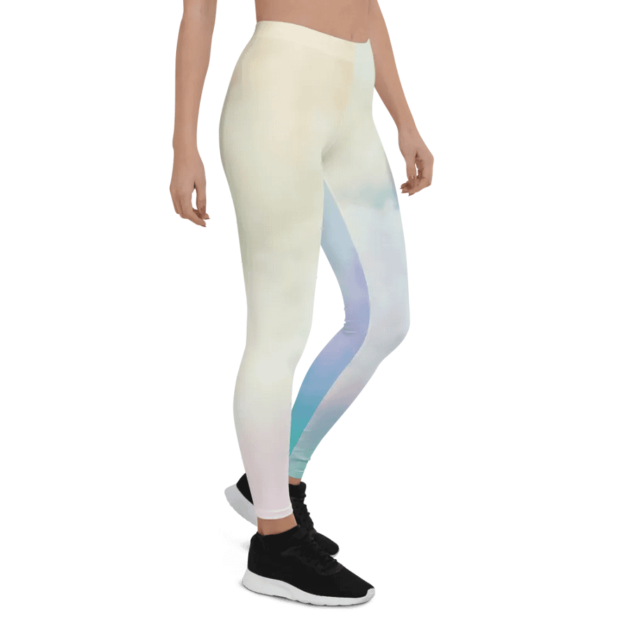 Blur cloud rainbow Design Legging - V1 product image (7)