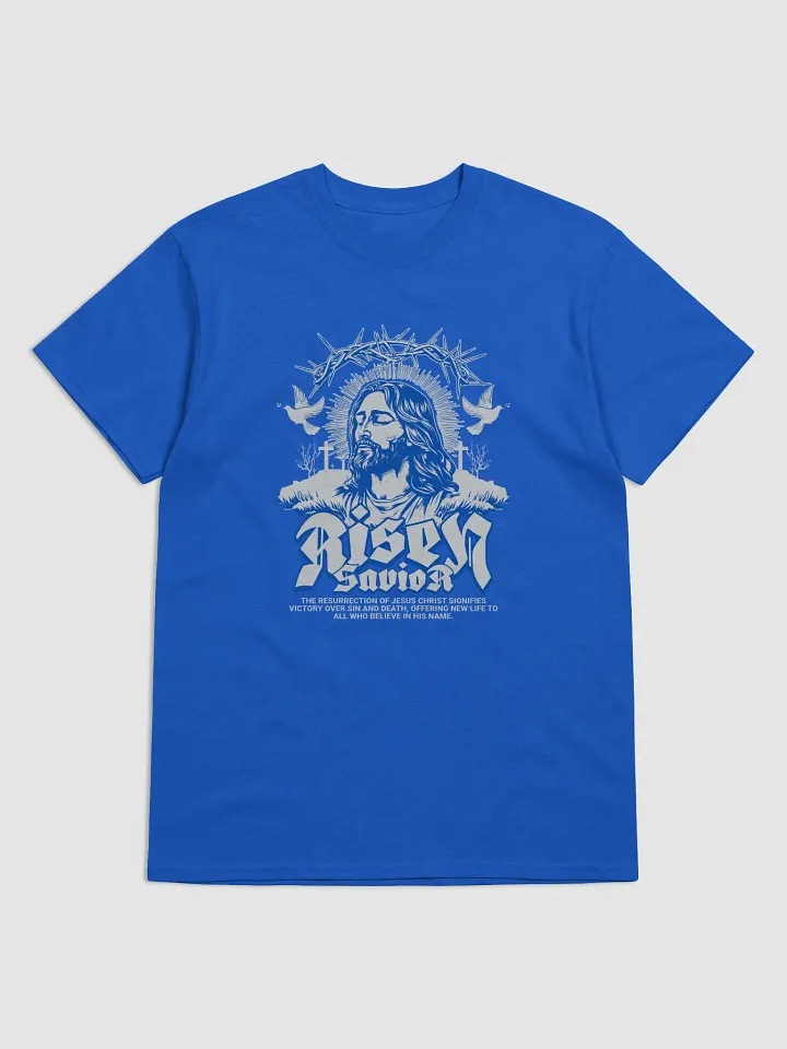 Risen Savior T-Shirt | Jesus Resurrection Graphic Tee | Christian Apparel for Easter & Faith Gifts product image (1)