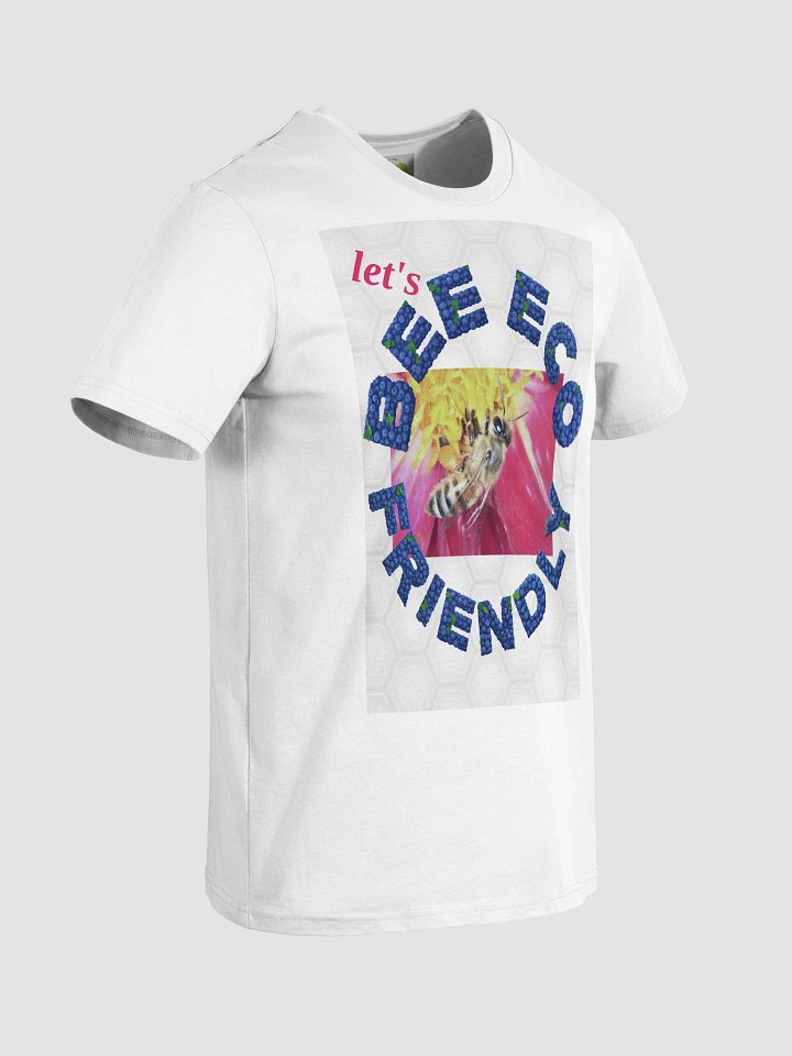 Let's Bee Eco-Friendly Organic Cotton T-shirt product image (2)