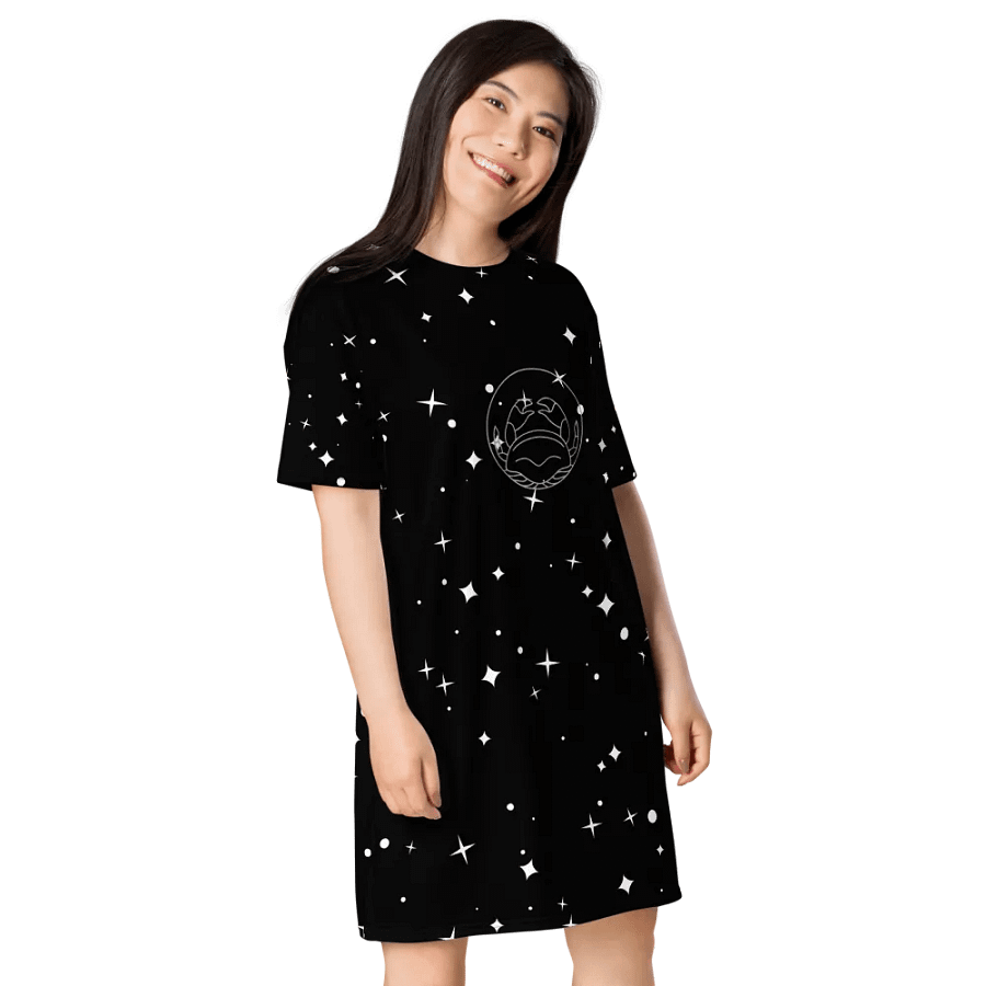 Stellar Cancer T-Shirt Dress product image (4)