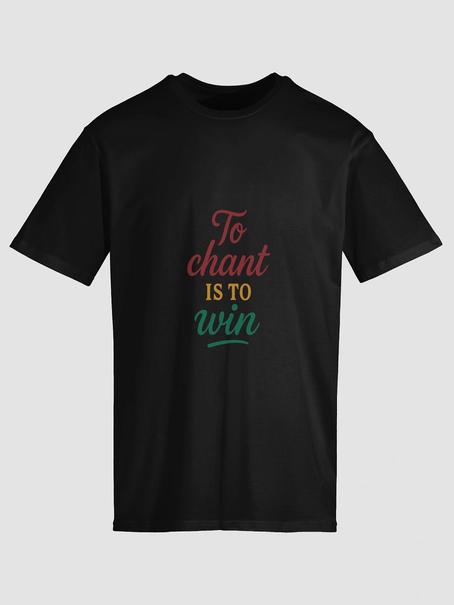 Nam-Myoho-Renge-Kyo Premium Black T-Shirt – For Devotees of Nichiren Buddhism product image (15)