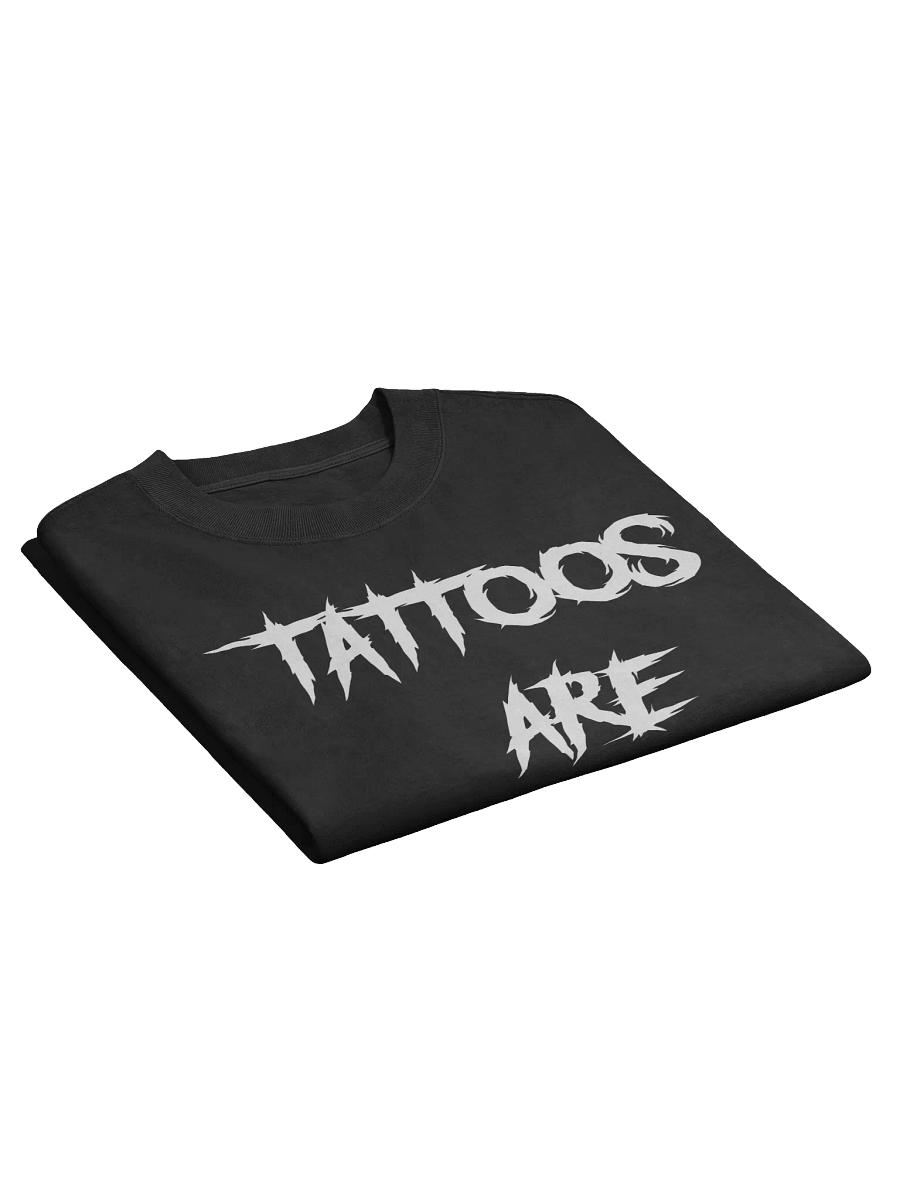 Tattoos are Trashy Faded Oversized T shirt product image (3)