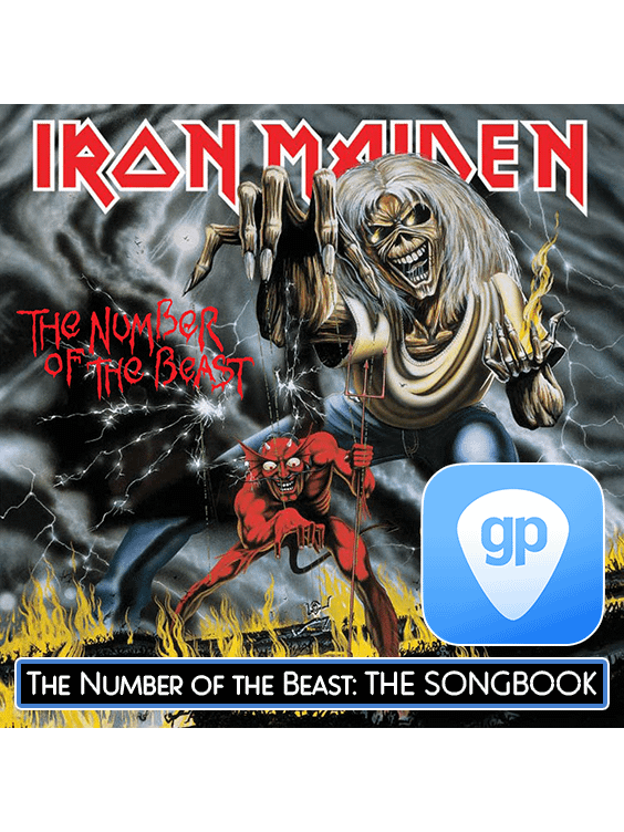 The Number of the Beast : The Songbook PDF TAB + Backing Tracks product image (1)