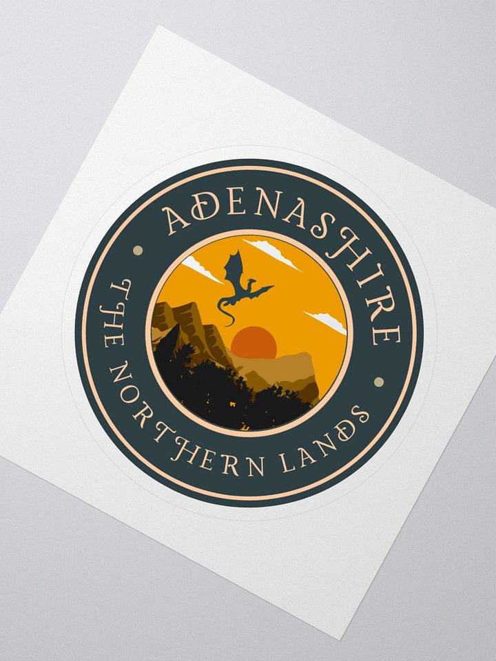 Northern Lands Kiss Cut Stickers product image (2)