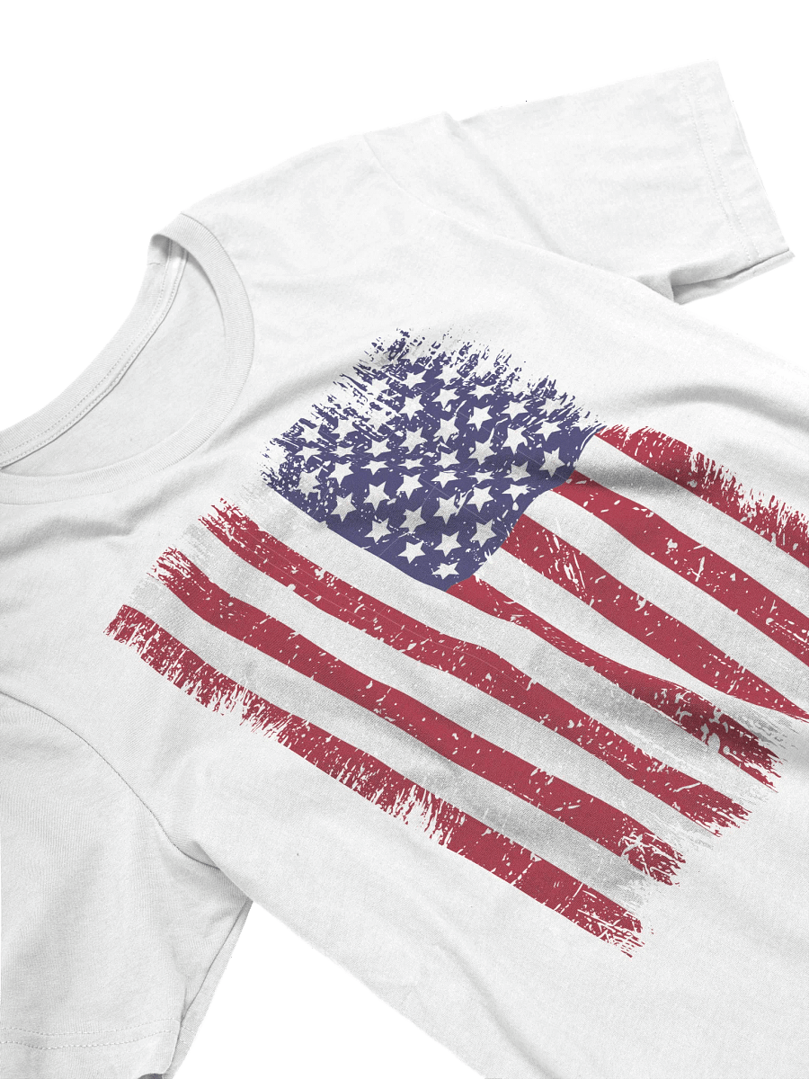 Worn American Flag T-shirt product image (3)