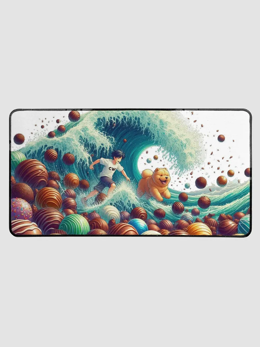 Wave of Wonder Desk Mat product image (1)