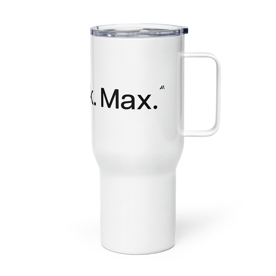 Maxiom Travel Mug with Handle – Just. Ask. Max. product image (4)