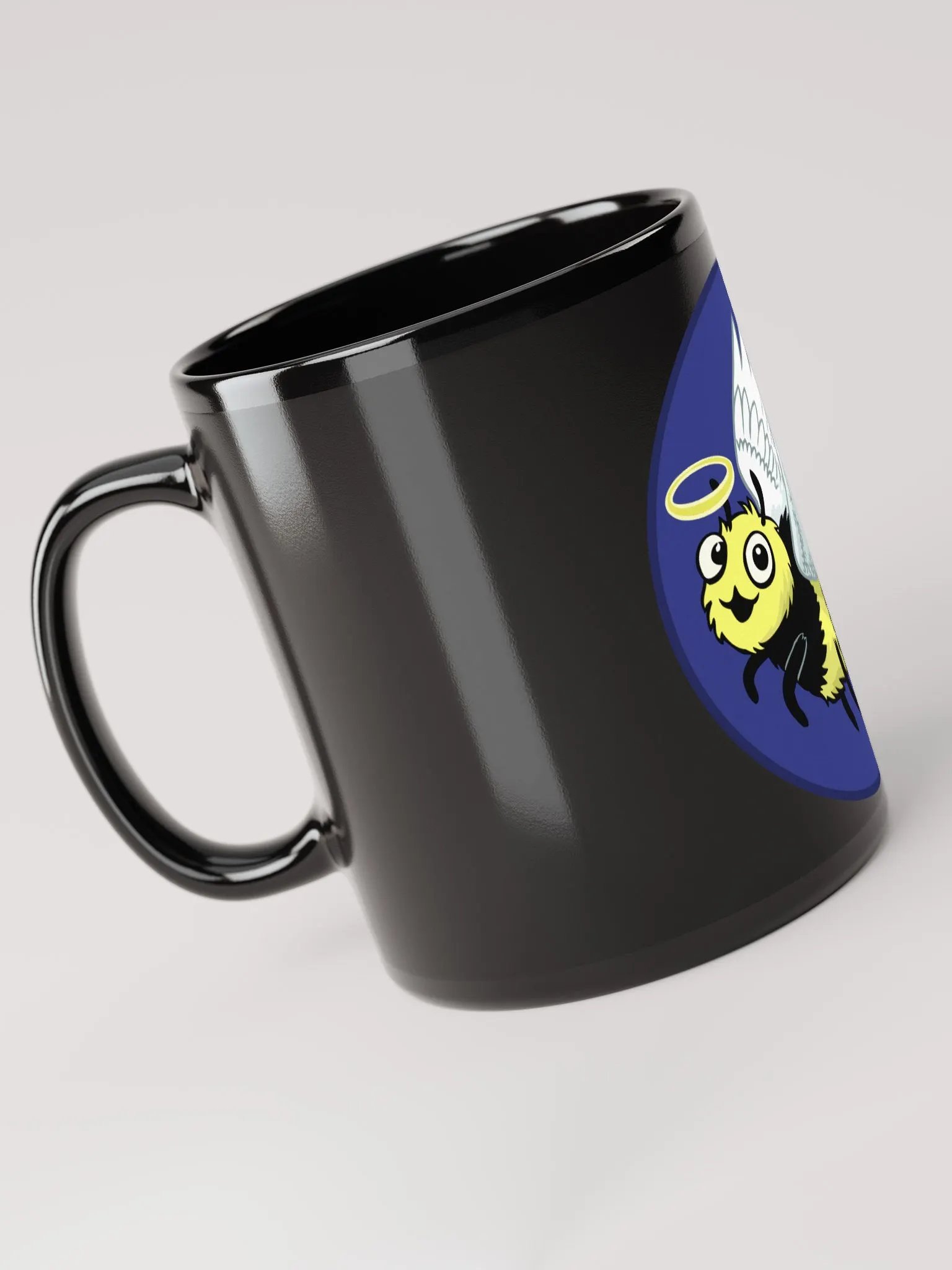 Glossy Black Mug - Angelbee86 product image (6)