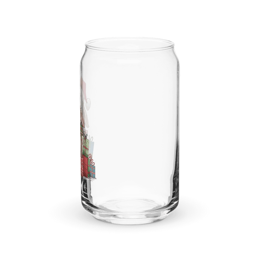 Santa Bunny Can-Shaped Glass product image (3)