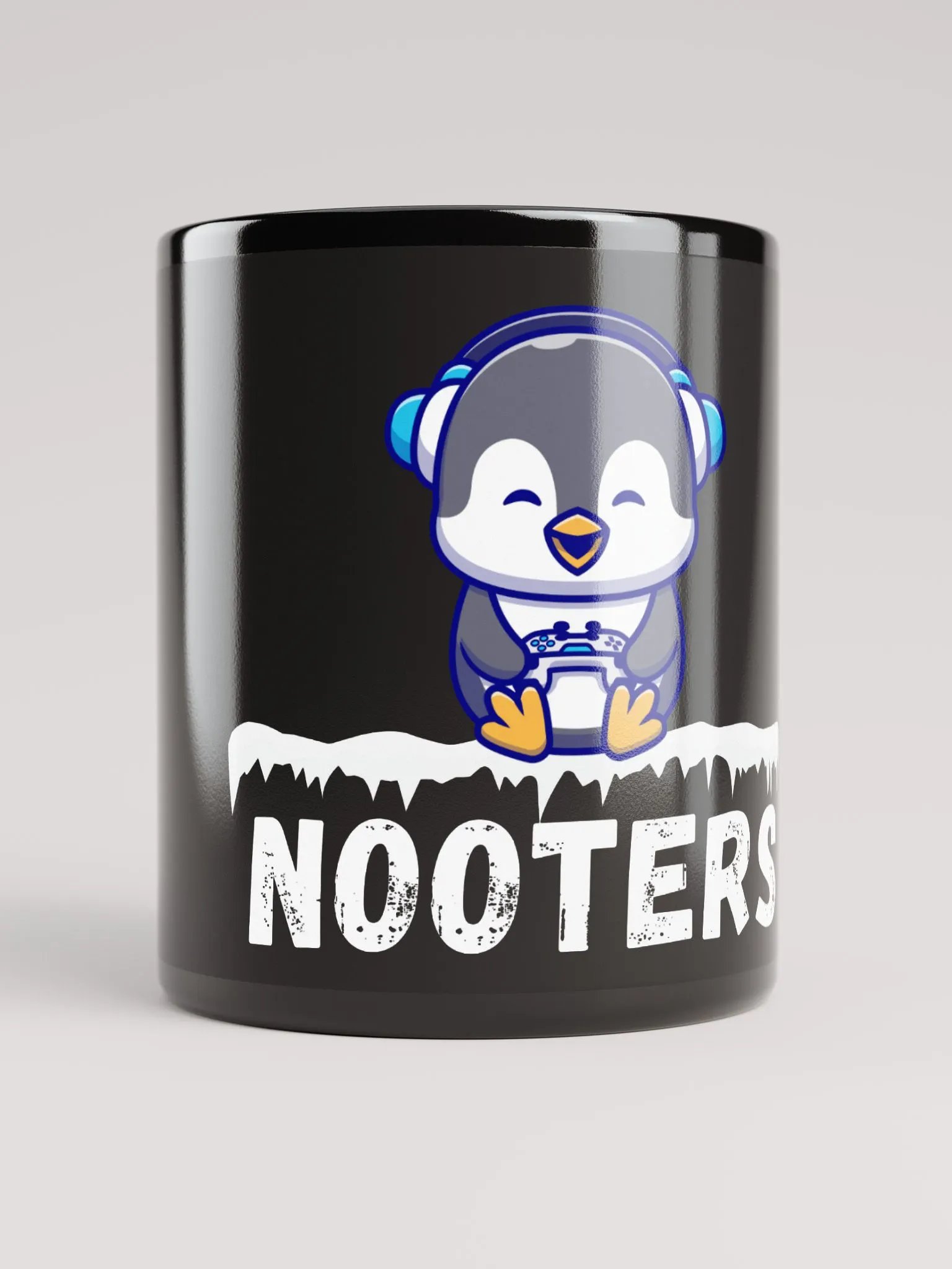 NOOTERS Black Glossy Mug product image (5)