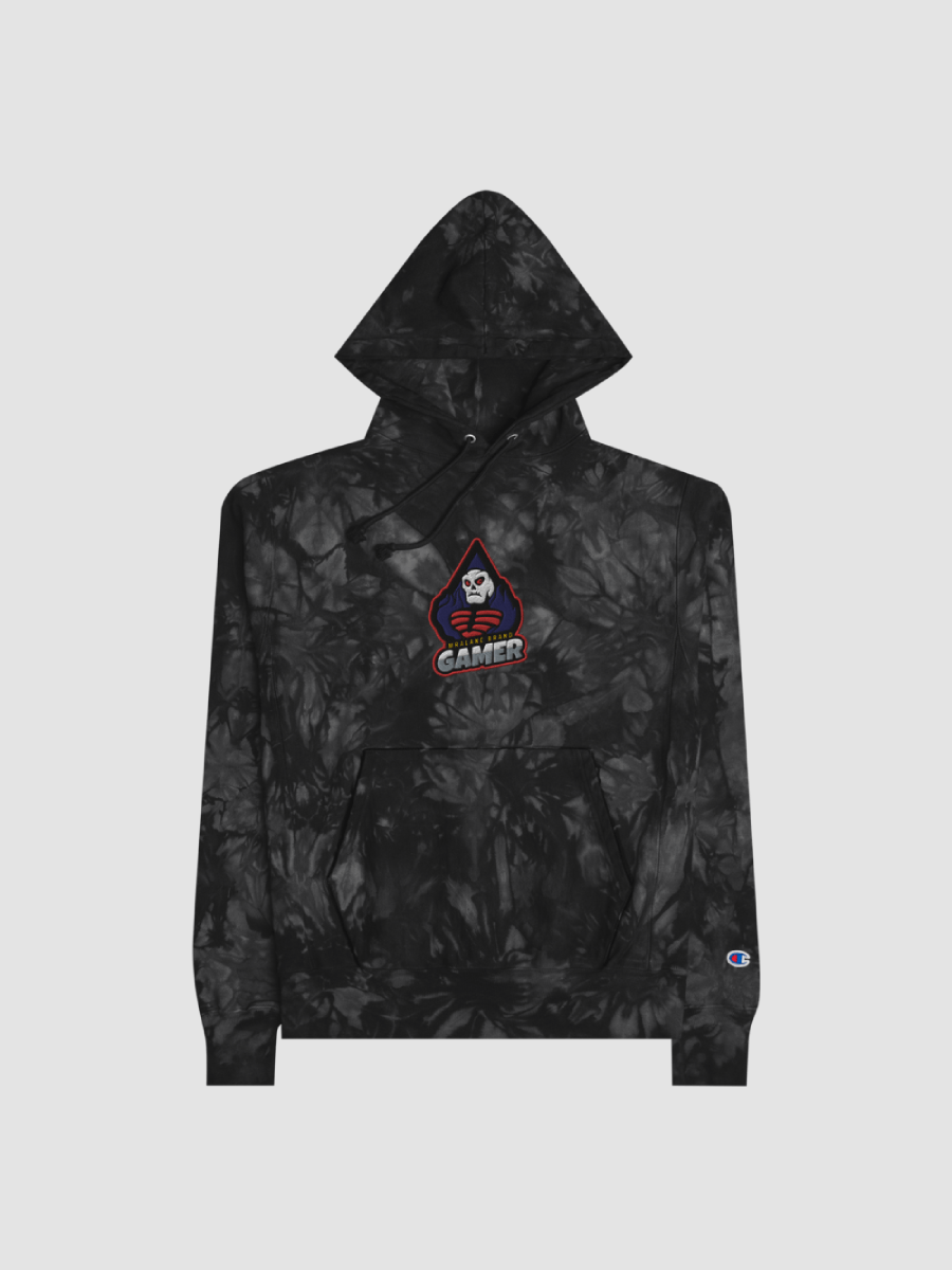 Gamer At Heart Champion Tie Dye Hoodie Champion Brand product image (2)