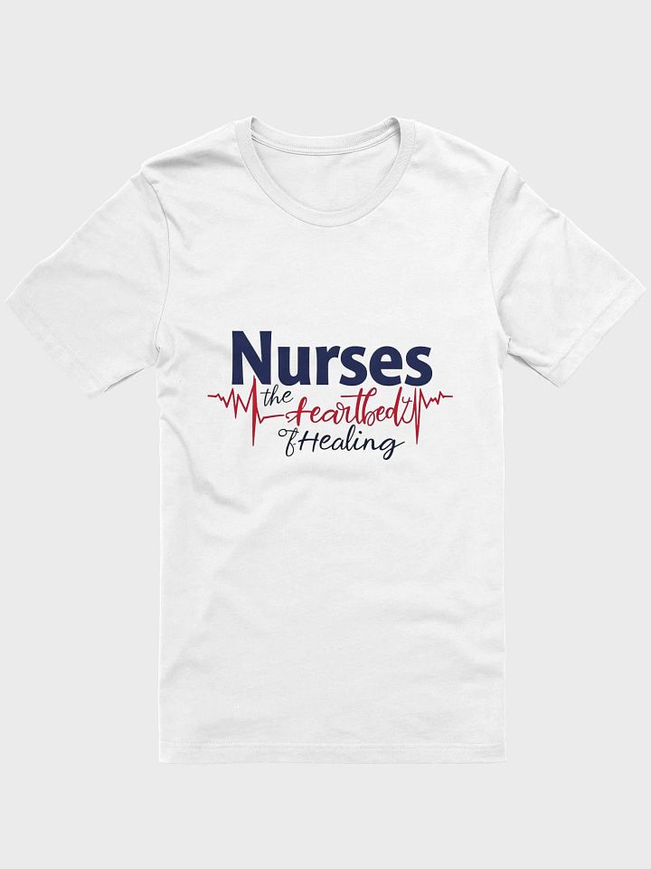 Heartbeat of Healing Nurse T-Shirt product image (2)