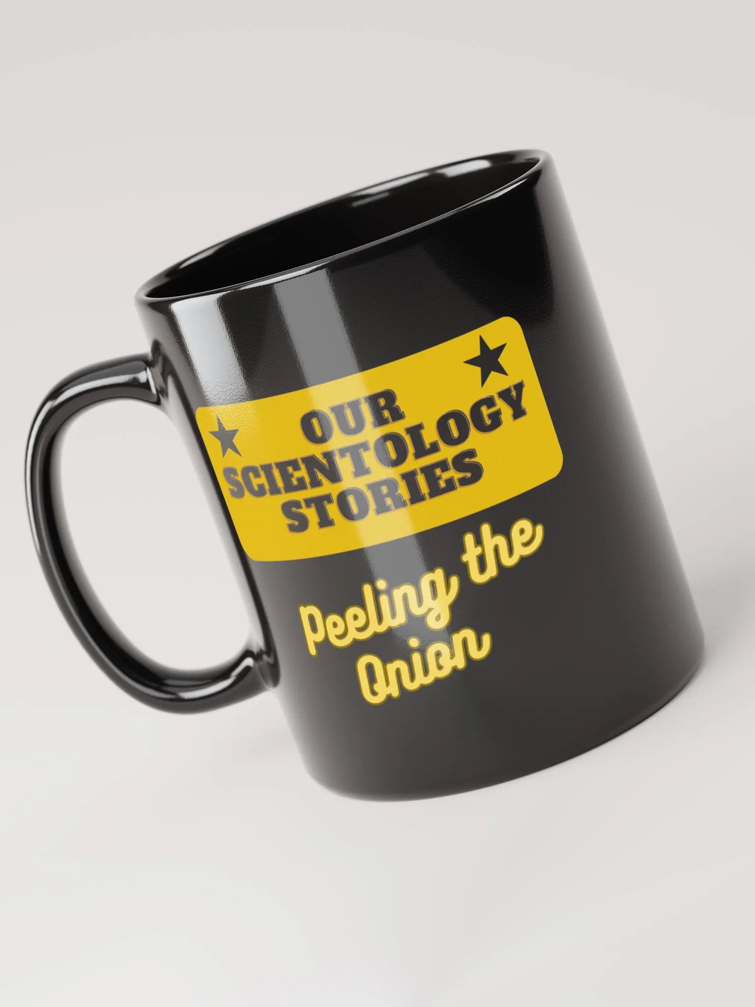 MOFO Mark Black Ceramic Coffee Mug product image (5)
