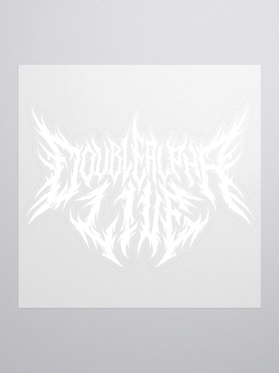 Metal Sticker - White product image (1)