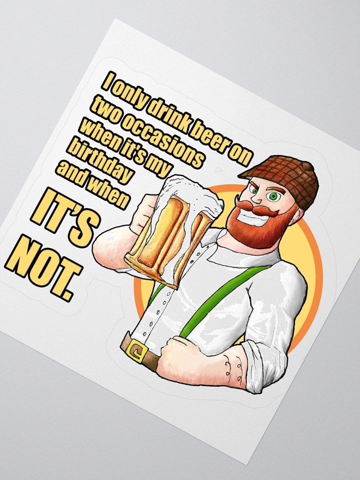 Beer Lad 3 Sticker product image (7)