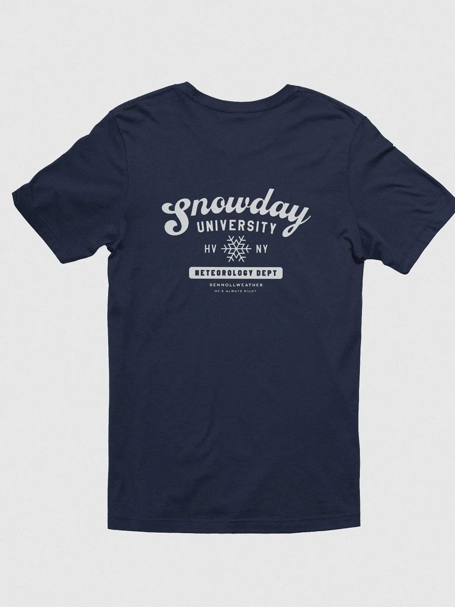 Snowday University t-shirt - navy product image (2)