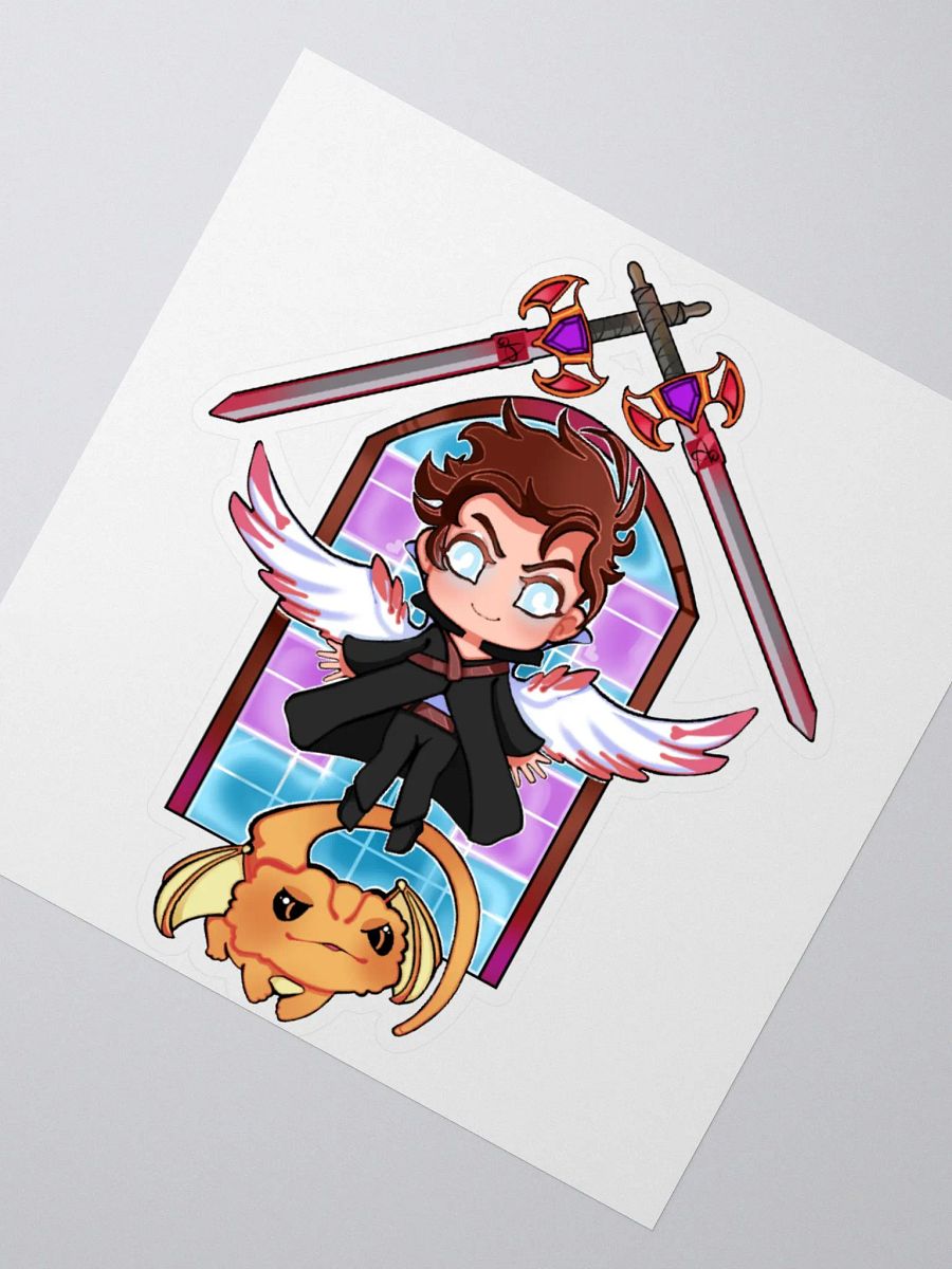 The Adorable Warrior Duo Sticker product image (6)