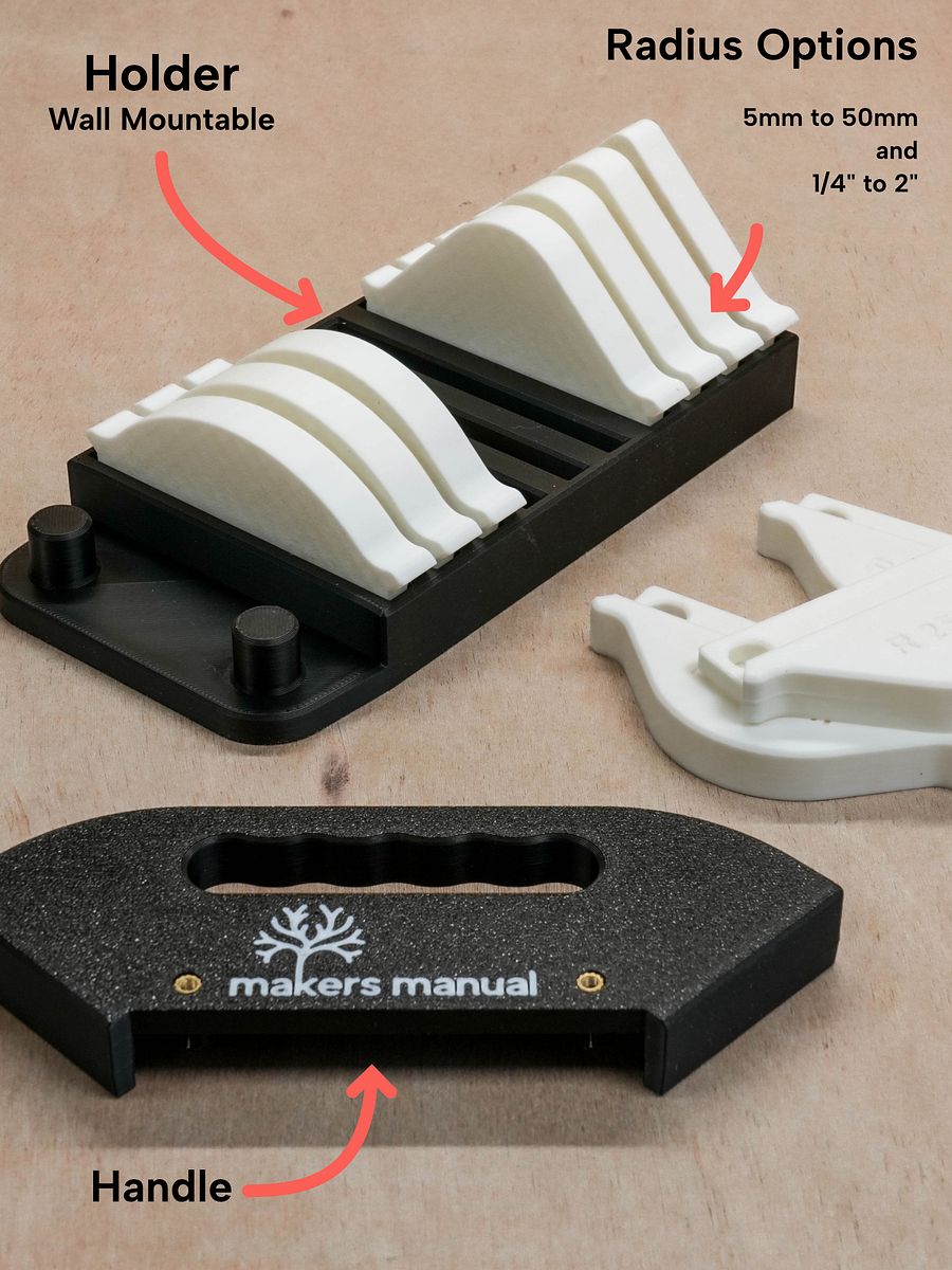 Radius Jig Router Template product image (2)