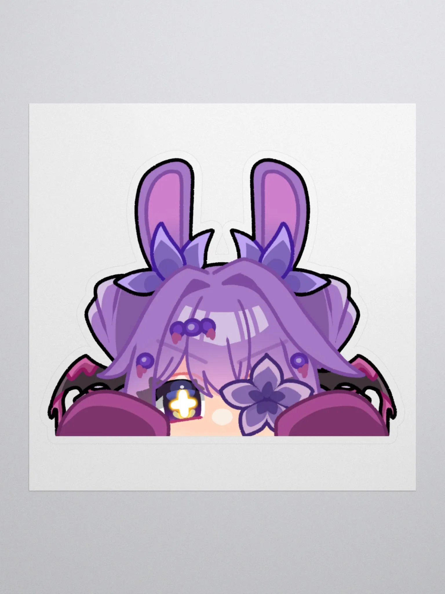 Sparkle Eyes Gremolin Peekaboo Sticker product image (1)