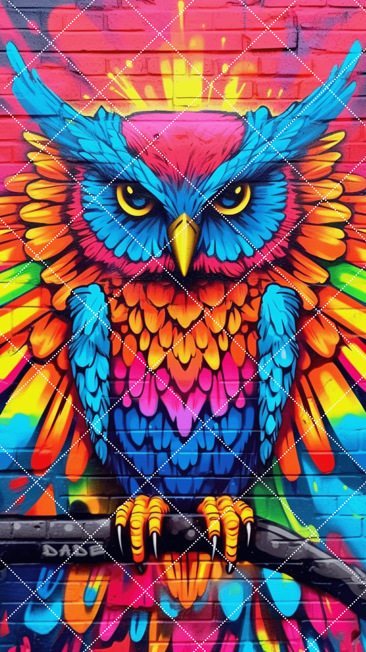 BuLitZz rave owl phone wallpaper product image (2)