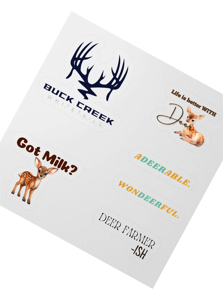 Buck Creek Mini Sticker Set product image (2)
