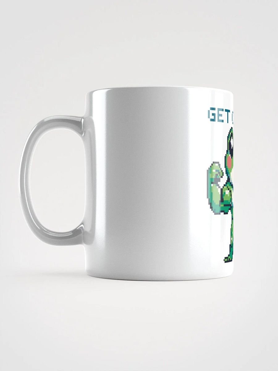 Get Croaked Yoked Pixel Frederick White Mug product image (4)