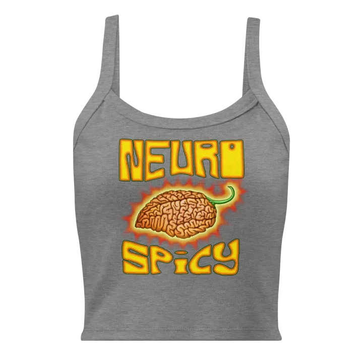 Neurospicy Crop Tank product image (1)