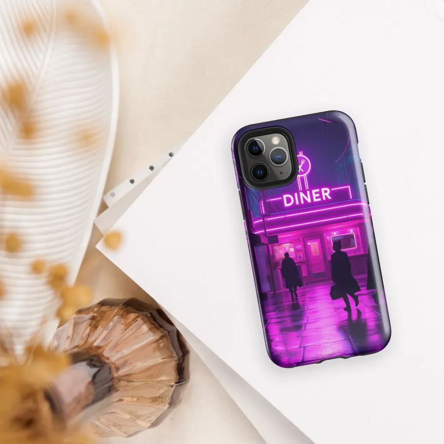 Pink Parallax - iPhone Tough Case product image (5)