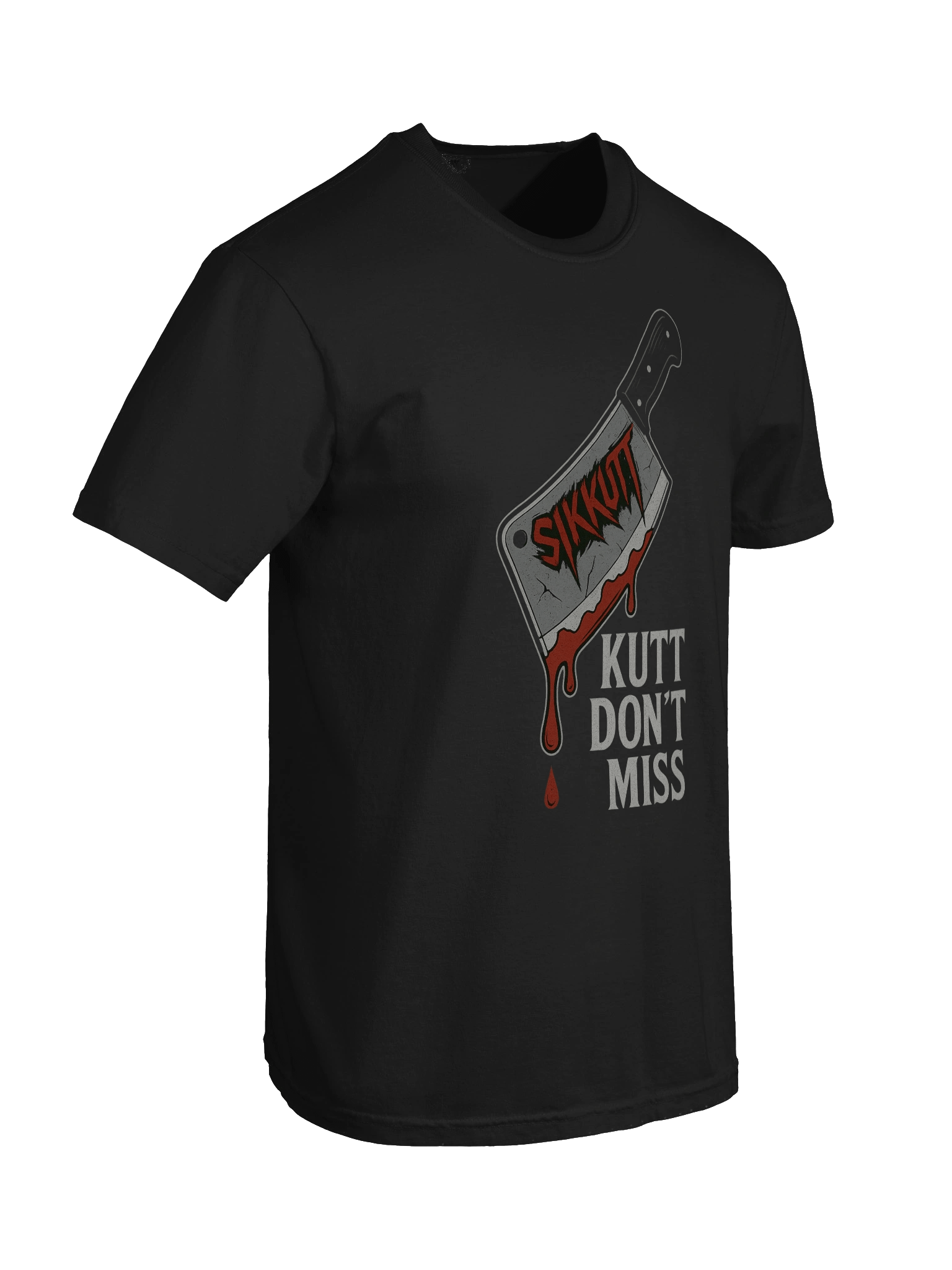 🔪 SikKutt – “Kutt Don’t Miss” Cleaver Tee product image (5)